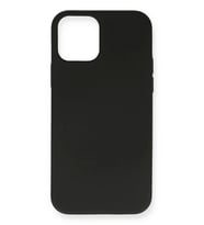Newface Apple iPhone 12 Pro Max Kılıf Nano içi Kadife Silikon- Siyah