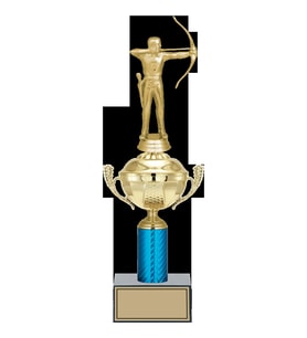 ODAK KUPA - Figürlü Kupalar - Okçu Figürlü Kupalar FG-052 C - 37 cm
