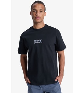 Quiksilver Mercury Chrome Lightning Erkek Tişört (Siyah)