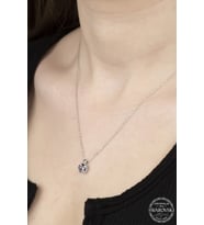 Swarovski Crystal Kadın Rivoli Gümüş Kolye