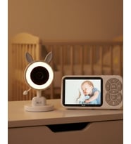 Çoklu Kamera Destekli Bebek İzleme Sistemi RGB Gece Lambalı