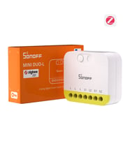 SONOFF Mini-ZB2GS-L Duo Nötrsüz ZigBee 2 Kanallı Akıllı Röle