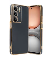 Realme C75 4g Kılıf Volet Silikon - Siyah