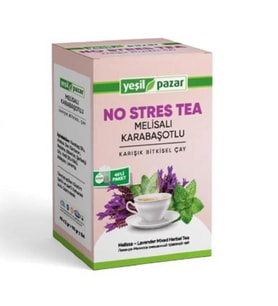 Yeşil Pazar Melisalı Karabaşotlu No Stres Tea 45 Poşet Çay