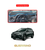 TOYOTA RAV4 TORPİDO KORUMA HALISI KIRMIZI KENAR