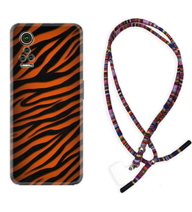 General Mobile GM 21 Pro GM 22 Pro Plus Kılıf Boyun Asklı Rasta Silikon Leopar Yeni 1676