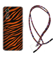 General Mobile GM 21 Pro GM 22 Pro Plus Kılıf Boyun Asklı Rasta Silikon Leopar Yeni 1676