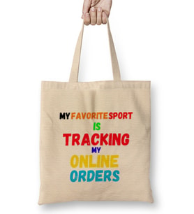 Shopping Addict Funny Quote For Shopping Addict Bez Çanta Uzun Saplı
