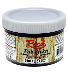 Rich Pas Efekti (Rusty Effect) 150 cc. 5001 SİYAH 