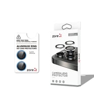 Apple iPhone 16 Plus Uyumlu Zore CL-12 Premium Safir Parmak İzi Bırakmayan Anti-Reflective Kamera Lens Koruyucu (Açık Mavi)