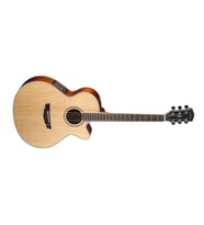 Cort PW370M-NS Elektro Akustik Gitar Parkwood Serisi - Masif Maun Kapak