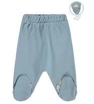 Civil Baby Fok Balığı Baskılı 1-9 Ay Tek Alt Bebe - Mavi