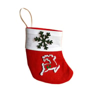 Yeni Yıl-Merry Christmas Keçeden Yılbaşı  Çam Ağacı Süsü Noel Baba Geyik Figürlü