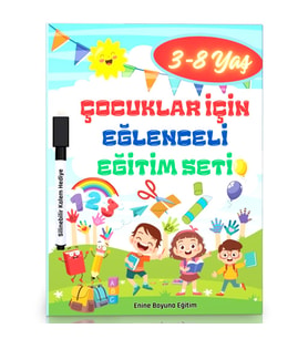 Çocuklar İçin Eğlenceli Eğitim Seti (3-8 YAŞ)