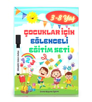 Çocuklar İçin Eğlenceli Eğitim Seti (3-8 YAŞ)