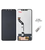 Tkgz - Xiaomi POCO F1 Uyumlu Lcd Ekran Dokunmatik Servis + B-7000