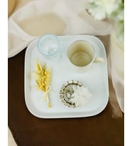 Bliss Nişan Damat Kahve Tepsisi (Gümüş)