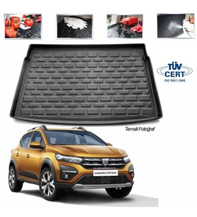 Dacia Sandero Stepway Bagaj Havuzu Paspası 2021 Sonrası