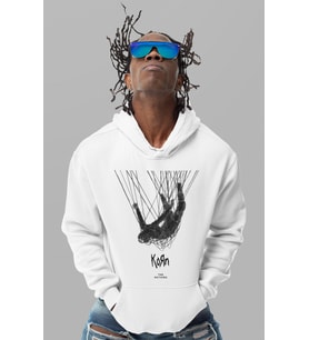 Korn The Nothing Baskılı Unisex Oversize Rock Metal Müzik Grubu Hoodie
