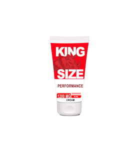 King Size 1200mg Erkeğe Maximum Yoğun Penis Sertleştiirici Ereksion Arttırıcı Krem 50 ml