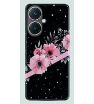 Vivo Y27 Kılıf Desenli Silikon Siyah Şerit Mermer 1298