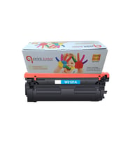QPRİNT TONER HP 212A W2121A MAVİ MUADİL TONER ÇİPSİZ M554 M555 MFP M578