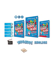 4.Sınıf Woohoo Englısh SUPER KIDS(Practice + workbook+unıt test book) YENİ