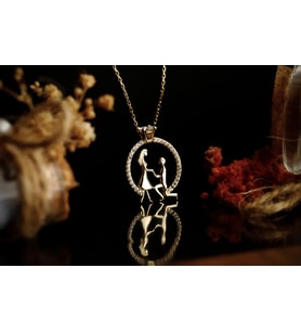 Sonsuza Bir Adım Kolye (Rose - Gold)