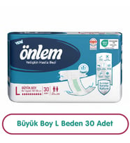 Önlem Hasta Bezi L Beden 30 Adet