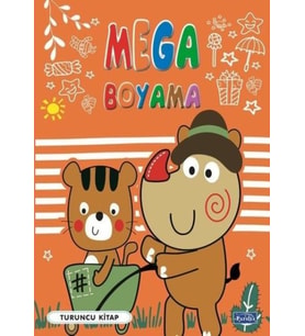 Mega Boyama Turuncu