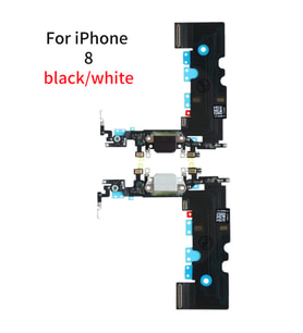 iPhone 8 FULL Şarj Soketi (BEYAZ
