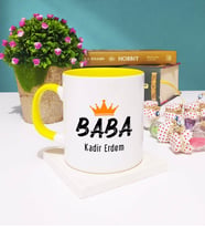 Baba Kupa Bardak Sarı