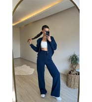 Kadın sweat eşofman ikili oversize takım DPNM018