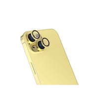 Apple iPhone 15 Uyumlu Zore CL-13 Kamera Lens Koruyucu (Sarı)