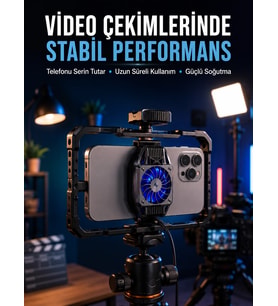 Telefon Soğutucu Fan Uzun Süreli Kullanım