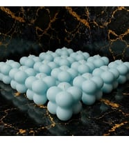 20 Adet Küçük Boy Bubble Mum Söz,Nişan,Kına,Düğün Hediyelik Dekoratif El Yapımı Mum