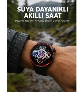 Northcity Yeni Nesil AMOLED Akıllı Saat: Bluetooth Arama, NFC ve 1.52" Ekran