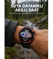 Northcity Yeni Nesil AMOLED Akıllı Saat: Bluetooth Arama, NFC ve 1.52" Ekran