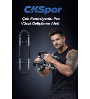 Pro Ayarlanabilir Dirençli Egzersiz Aleti (27–45 kg) Kol Bilek Omuz Göğüs Sırt Bacak Kas Geliştirici