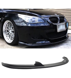 Bmw E60 M5 Ön Lip Plastik Parlak Siyah karlık-ön-ek-bodykit 2003 2004 2005 2006 2007 2008 2009 2010