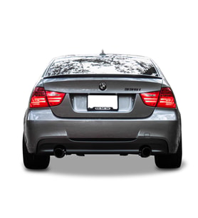 Bmw 3 Serisi E90 2006 - 2011 3.35 Arka Tampon Eki - Difüzör (Plastik)
