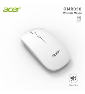 Acer Omr050 Beyaz Kablosuz Sessiz Tuşlu Mouse 1000-1200-1600 DPI