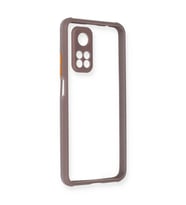 Xiaomi Mi 10t Pro Kılıf Miami Şeffaf Silikon - Açık Mor