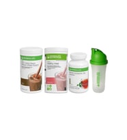 Aylık Ekonomik Set 1 Çikolatalı x1 Ahududu Shake x100 gr Çay x Shaker