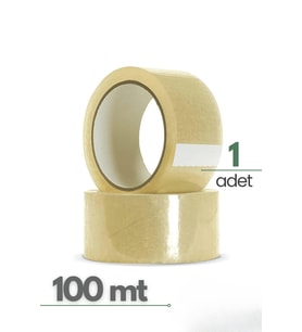 Güçlü Yapışkan Şeffaf Koli Bandı 45 mm X 100 mt MIT1281