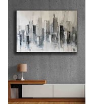 Koç stüdyo Modern tasarım kanvas tablo 50x70 (Çok Renkli)