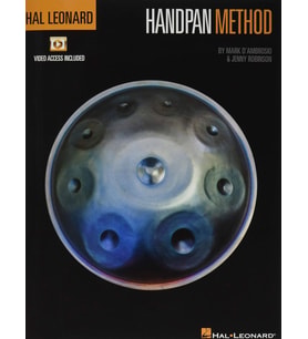 Hal Leonard Handpan Method Book/Online Media (Krem)