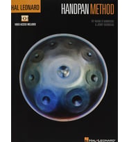 Hal Leonard Handpan Method Book/Online Media (Krem)