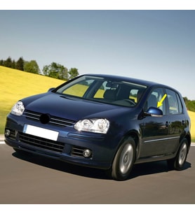 VW Golf 5 2004-2008 Sol Dış Dikiz Ayna Kapağı 1K0857537