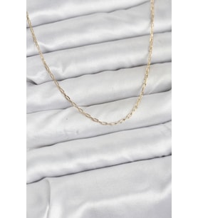 CM 14K Gold Renk Ataç Zincir Model 60 cm Kadın Kolye - TJ-BKO10934